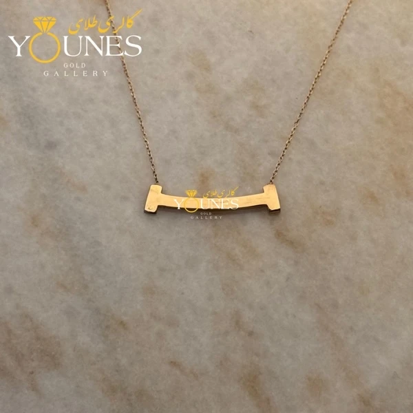 گردنبند منحنی طلا